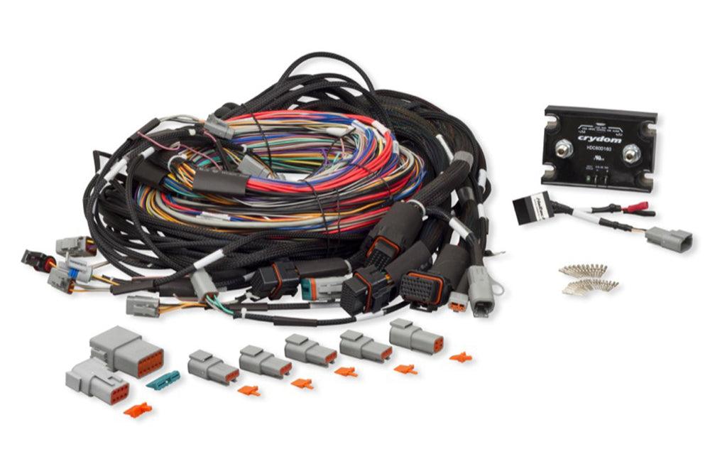 Elite 2500 & Race Expansion Module (REM) 16 Injector Universal Integrated Wire-in Harness Length: 2.5m (8') from Tuned By Shawn